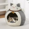0b24cdf9-1893-438f-b295-4673c4b31778.png Le Nid Douillet " chat sourire" gris