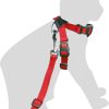 1032089-e-01.jpeg Harnais Connecteur pour ceinture de sécurité de voiture Rouge & Noir