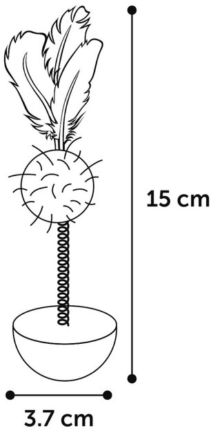 501990-t-01.jpeg JOUET POEKY WOBBLER PLUSIEURS COULEURS