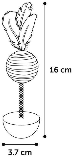 501990-t-02.jpeg JOUET POEKY WOBBLER PLUSIEURS COULEURS