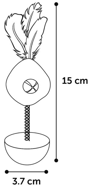 501990-t-03.jpeg JOUET POEKY WOBBLER PLUSIEURS COULEURS