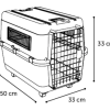 513770-t-01.png CAGE DE TRANSPORT NOMAD GRIS FONCÉ