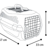 517572-t-01.png CAGE DE TRANSPORT GLOBE GRIS