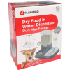 DISTRIBUTEUR AUTOMATIQUE D'EAU ET DE NOURRITURE DUO MAX BLEU