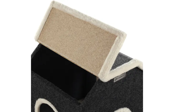MEUBLE NORDIC GRIS & BLANC & NOIR