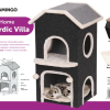 MEUBLE NORDIC GRIS & BLANC & NOIR