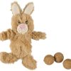 560597-e-01.jpeg Jouet Tux Lapin Balle Brun clair