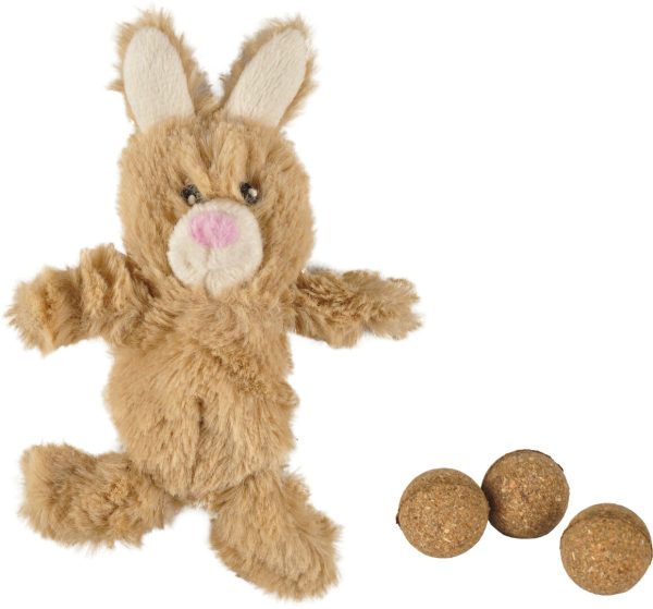 560597-e-01.jpeg Jouet Tux Lapin Balle Brun clair