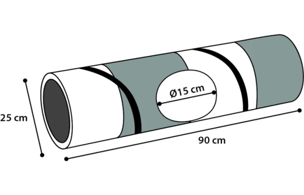 560671-t-01.png JOUET LINZ TUNNEL GRIS & BLEU