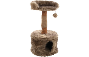 ARBRE À CHAT BETULA 1 BRUN & NATUREL