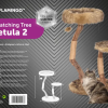 ARBRE À CHAT BETULA 2 BRUN & NATUREL