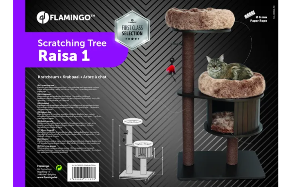 560809-v-01.png ARBRE À CHAT RAISA 1 BRUN & GRIS