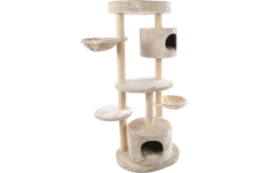 ARBRE À CHAT INGA BEIGE & BLANC