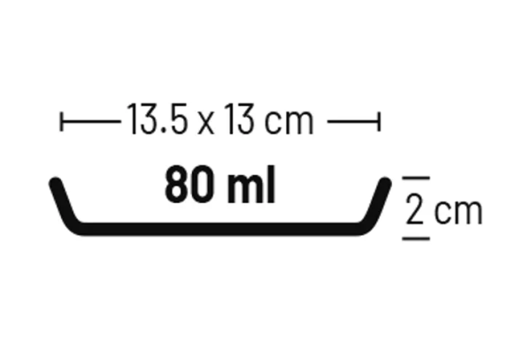 PLAT POUR LA NOURRITURE RAVI ROND BLANC