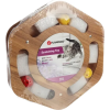 JOUET À GRIFFER DENSI AVEC BALLE JAUNE & ROUGE