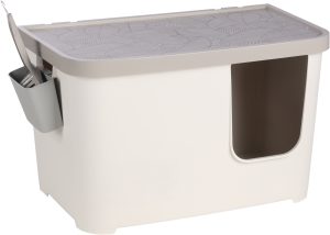 Bac à litière Barik Blanc