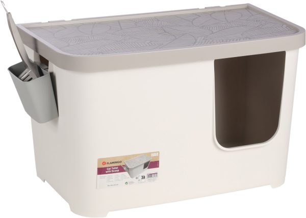 561883-v-01.jpeg Bac à litière Barik Blanc
