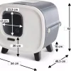61mdbic1ekl-ac-sl1500.jpeg Maison de toilette SAVIC MIRA DE LUXE