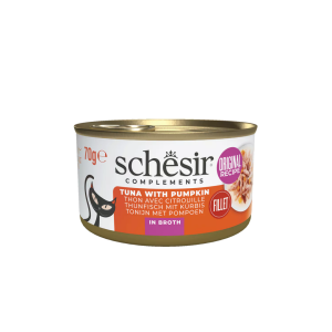 Schesir Cat 70gr - THON & POTIRON (bouillon)