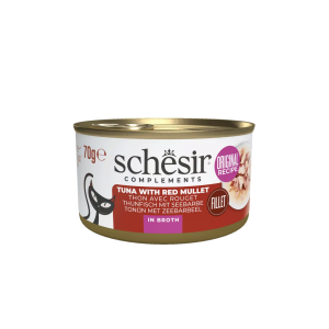 Schesir Cat 70gr - THON & ROUGET (bouillon)