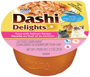 Inaba chat - Dashi Delights THON/SAUMON - 70 g