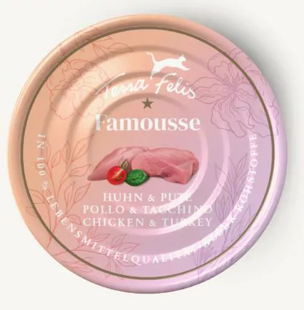 638996756093989580-200037.png Terra Felis Famousse Poulet & Dinde - 80g