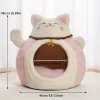 66f78d86-6839-47fb-b64b-539d278a3ca0.png Le Nid Douillet " chat sourire" gris
