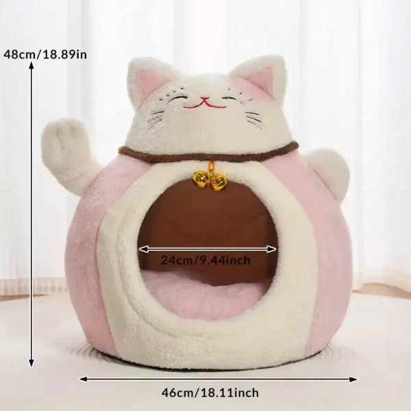 66f78d86-6839-47fb-b64b-539d278a3ca0.png Le Nid Douillet " chat sourire" gris