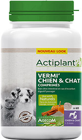 Actiplant' - Vermi' chien & chat comprimés x 60