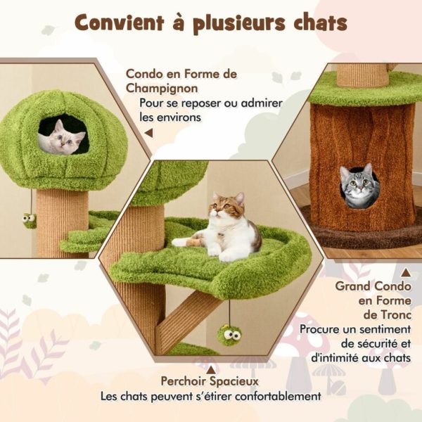Arbre à chat "Forêt Enchantée"