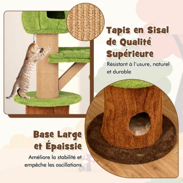 Arbre à chat "Forêt Enchantée"