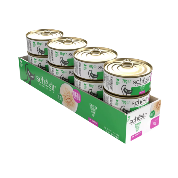 aurwbodzjijdfxqlwckh.png Schesir Cat 70gr - FILET DE POULET (bouillon)