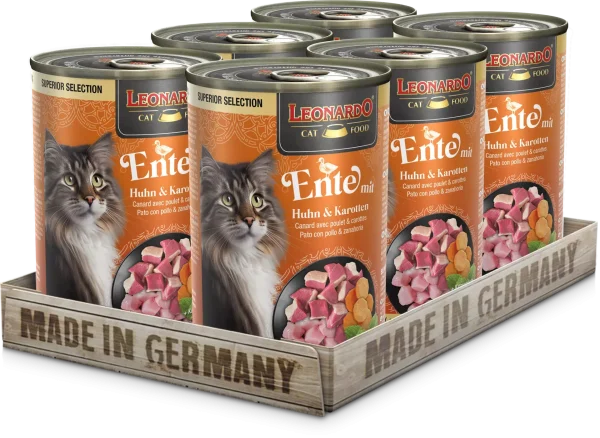 LEONARDO Canard au poulet et carottes