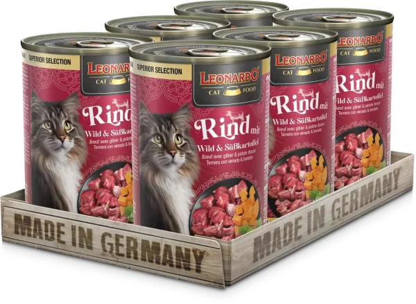 LEONARDO Bœuf au chevreuil & patate douce