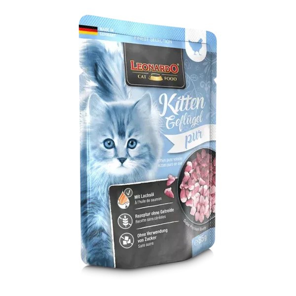 bl-pouch-finest-selection-kitten-gefluegel-pur-85g-li-1920x1920.png LEONARDO® Kitten volaille