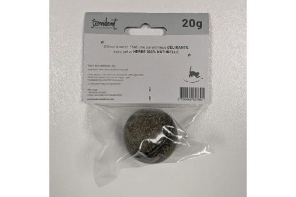 boulette-balle-d-herbe-aux-chats-1.jpeg Boulette - Balle d'herbe aux chats0,
