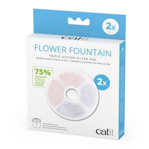 Cat It Filtre pour Fontaine Flower 3 L x2