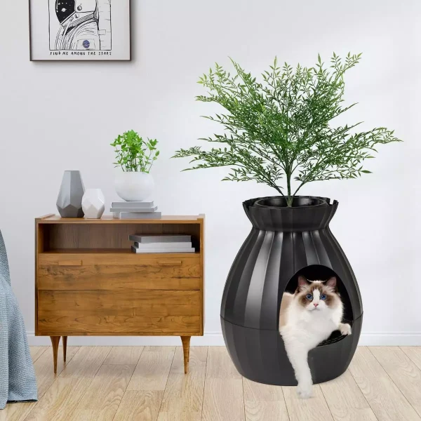 litiere.jpeg Maison de toilette pour Chat 63L , intelligente
