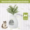 maison-de-chat-pv10140de-wh-8.jpeg Maison de toilette pour Chat 63L , intelligente