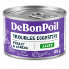 poulet-et-agneau-en-sauce.png DE BON POIL Pâtée ''Troubles digestifs'' - Poulet et agneau en sauce 80g