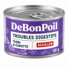 thon-carottes-en-bouillon.png DE BON POILS Boîtes pour chat digestion - 80 g bouillon - Thon & Carotte