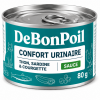 thon-sardine-courgette-en-sauce.png DE BON POIL Pâtée ''Confort urinaire'' - Thon, sardine et courgette en sauce 80g
