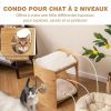 tour-pour-chat-sur-lev-e-pv10149be-10-2.jpeg Tour surélevée pour chat en bambou – Élégance, confort et bien-être