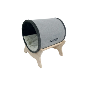 Lit surélevé pour chat en tunnel M-PETS