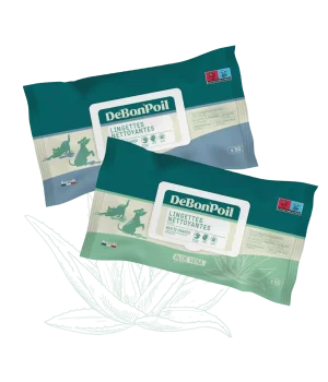 Lingettes nettoyantes " DE BON POIL"
